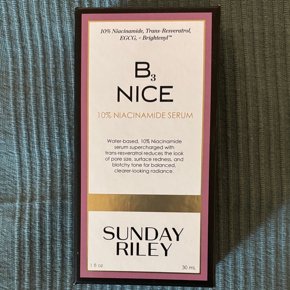 Sunday Riley B3 Nice Niacinamide Serum